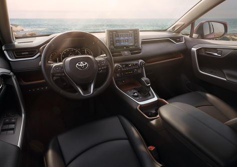 2019 Toyota RAV4 is the NY Auto Show's biggest debut - Roadshow Toyota Rav4 Interior, Rav4 Interior, 2019 Toyota Rav4, Toyota Tacoma 4x4, Toyota Dealership, Toyota Rav4 Hybrid, Toyota Starlet, Rav4 Hybrid, Toyota Rav