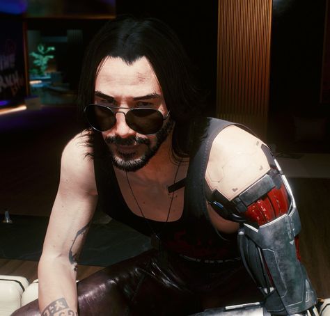 Johnny Silverhand Profile Pic, Johnny Silver Hand Cyberpunk, Johnny Silverhand Gif, Johnny Silverhand Pfp, Johnny Silverhand Aesthetic, Johnny Silverhand Icon, Cyberpunk 2077 Pfp, Keanu Reeves Cyberpunk 2077, Johnny Silverhand Fanart