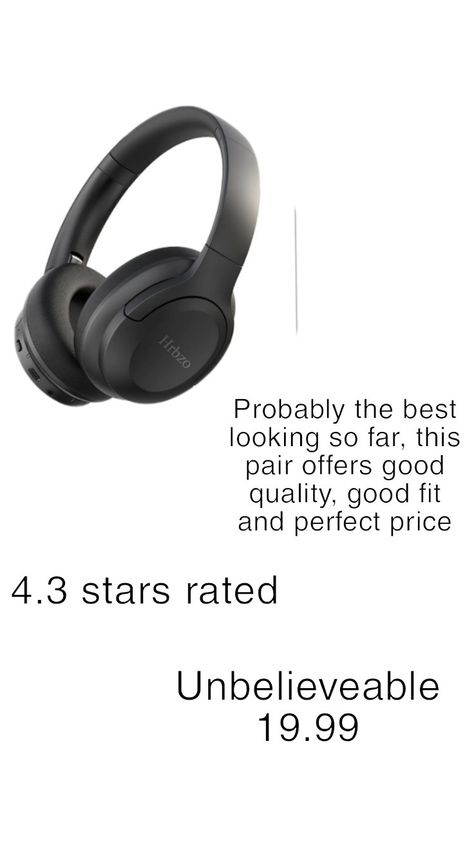 Use my link please Wireless Bluetooth Headphones, Headphones With Microphone, Hifi Stereo, Black Headphones, Noise Cancelling Headphones, Active Noise Cancellation, Bluetooth Headphones Wireless, Audio Cable, Bluetooth Headphones