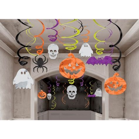 Funny Halloween Decorations, Moldes Halloween, Bricolage Halloween, Cheap Halloween Decorations, Halloween Infantil, Casa Halloween, Halloween Crafts For Toddlers, Adornos Halloween, Halloween Party Supplies