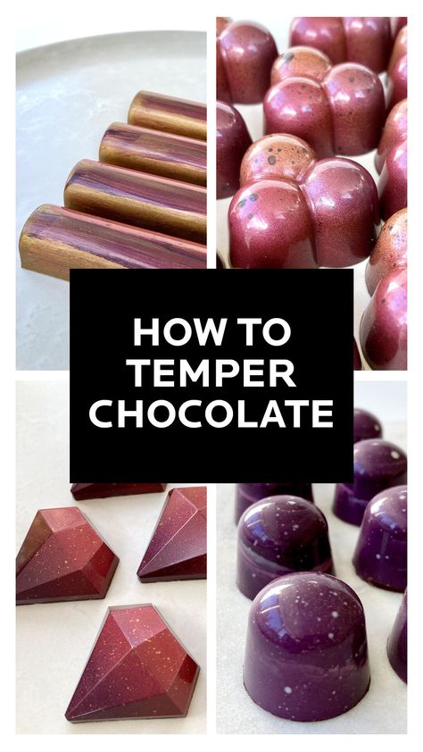 Diy Box Of Chocolates, Temper Chocolate How To, Making Chocolates In Molds, Diy Filled Chocolates, Molding Chocolate Recipe, Chocolate Fillings Candy, Chocolate Candy Filling Recipes, Fillings For Chocolate Molds, Best Chocolate For Melting