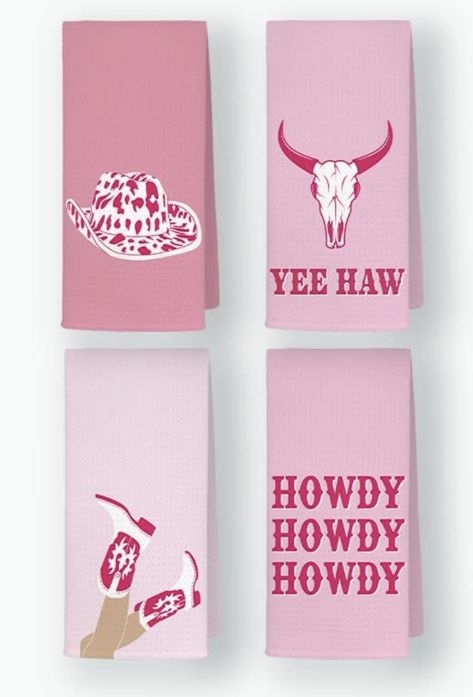 Cowgirl Bathroom Ideas, Cowgirl Bathroom Decor, Disco Cowgirl Bathroom, Girly Western Bathroom, Pink Western Bathroom, Cowgirl Bathroom, Hot Pink Western Room, Pink Cowgirl Bathroom, Cowgirl Shower Curtain