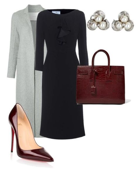 Prada Vintage, Heels Outfits, Professional Attire, Fashion Plates, Professional Outfits, Mode Inspiration, Office Fashion, Elegant Outfit, Work Outfits