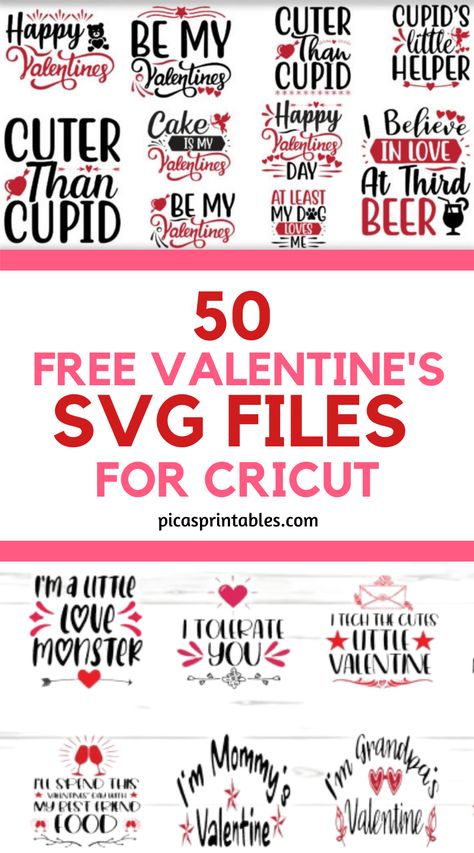 Are you using your Cricut machine for Valenetine's Day craft projects? Then download these Free Valentine's Day SVG files for Cricut. Start crafting your Valentine's Day Cricut projects today. Baseball Hat Svg, Free Printable Valentines Tags, Cricut Valentine Ideas, Free Valentine Svg Files, Cricut Valentines Projects, Valentine Cricut, Cricut Valentine, Cricut Valentines, Cricut Free Svg Files