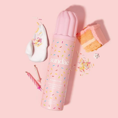 Cake-Scented Shower Foams - Sundae's Hot Chocolate Shower Foam is a Treat for the Senses Whipped Shower Foam, Vegan Alcohol, Foaming Body Wash, Finger Lime, Shower Foam, Sephora Skin Care, Kakadu Plum, Birthday Suit, Pretty Skin Care