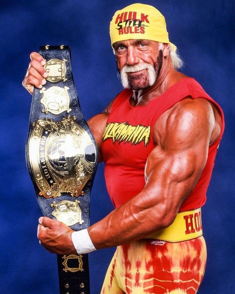 Wwe Hulk Hogan, Wwe Pictures, Professional Wrestlers, Wwe Legends, Wrestling Superstars, Wwe Champions, Hulk Hogan, Steve Austin, Aj Styles