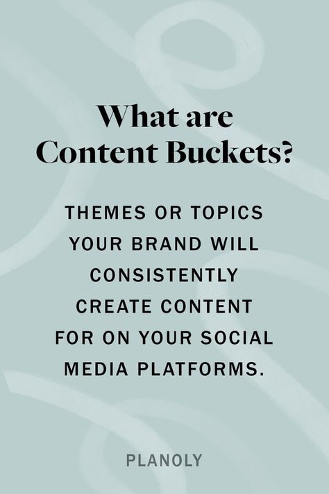 Content Buckets, Social Media Resources, Creative Writing Tips, Small Business Advice, Social Strategy, Guide To The Galaxy, Branding Resources, Business Resources, Business Advice