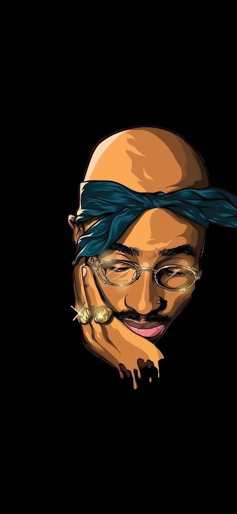 Tupac Art, Tupac Wallpaper, Hip Hop Rap, Tupac, Rap, Hip Hop, Blue, Art