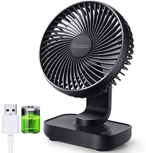 USB Desk Fan, 4000mAh Rechargeable Battery Operated, Table Fan 4 Speeds, 5inch Mini Portable Fan, with Strong Airflow Quiet Operation, Electricity Display, Easy to Disassemble, Desktop Fan(Blue): Amazon.ca: Home & Kitchen Battery Fan, Mini Desk Fan, Rechargeable Fan, Simple Desk, Desk Fan, Portable Fan, Portable Table, Small Desk, Home Gadgets