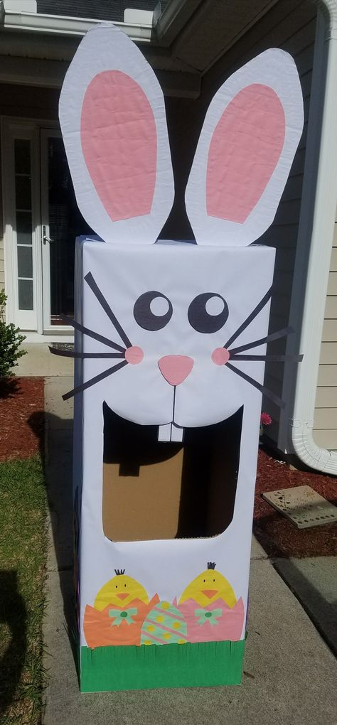 DIY Big Bunny Bean Bag Toss, preschool Easter game Bunny Toss Game, Spring Party School, Easter Hunt Activities For Kids, Easter Bean Bag Toss, Bunny Theme Games, Bunny Hop Game, Easter Carnival Games For Kids, Easter Games Toddlers, Kid Easter Party