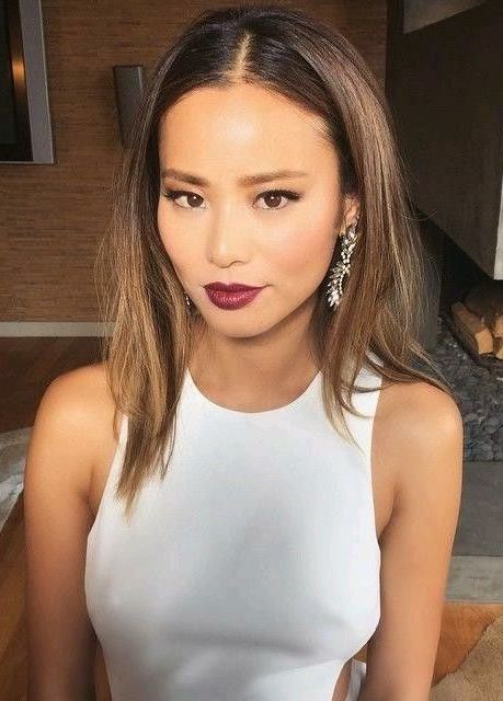 Jamie Chung | 2021-05-30 Wedding Makeup Asian, Asian Balayage, Makeup Asian, Jamie Chung, Best Wedding Hairstyles, Asian Hair, Grunge Hair, Shoulder Length Hair, Hair Dos