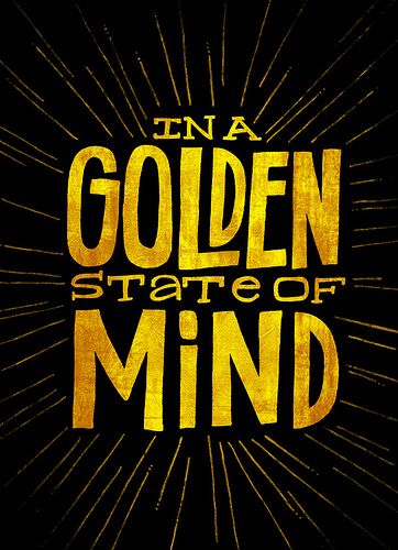 Golden | Flickr - Photo Sharing! Hand Lettering Design, Golden State Of Mind, Pretty Letters, Creative Typography, California Love, Shades Of Gold, California Dreaming, Freelance Artist, Creative Direction