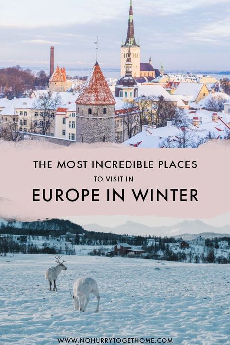 Winter Destinations Europe, Places To Visit In Winter, Europe In Winter, Bucket List Europe, Europe Christmas, Best Winter Destinations, Places To Visit In Europe, Europe Honeymoon, Winter Travel Destinations