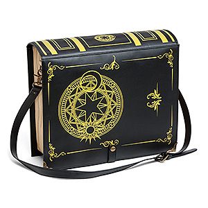 Bags & Backpacks | ThinkGeek Black Magic Spell Book, Sakura Card Captor, Black Magic Book, Black Magic Spells, Think Geek, Sakura Card, Novelty Bags, Book Bag, Spell Book