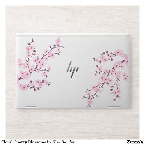 Prestigious School, White Sakura, Custom Laptop Skin, 16th Birthday Decorations, Laptop Decoration, Laptop Skin Cover, Laptop Design, Hp Laptop Skin