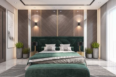 GUEST BEDROOM on Behance Bedrooms Luxury, Bedroom Interior Design Luxury, Modern Luxury Bedroom, Bedroom False Ceiling Design, H Design, Bedroom Bed Design, Luxury Bedroom, Cots, Room Design Bedroom