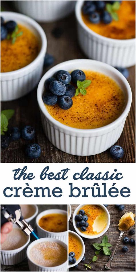 Best Creme Brulee Recipe, Crème Brûlée Recipe, Cream Brulee, Egg Mixer, Creme Brulee Recipe, Brulee Recipe, The Best Dessert, Creme Dessert, Dessert Aux Fruits