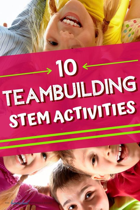 10 fantastic teambuilding STEM activities for your class, co-op, or homeschool! Work together to engineer new designs and solve problems! Hands-on learning that is fun for all! #stem #stemeducation #teambuilding #cooperativelearning Preschool Team Building Activities, Building Stem Activities, Team Building Icebreakers, Group Activities For Adults, Teamwork Games, Virtual Team Building, Fun Team Building Activities, Elementary Stem Activities, Sports Classroom