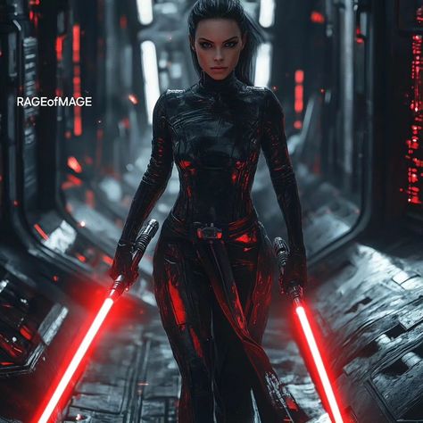 Sith Babe: Join the Dark Side. We have-- Me: I'm in. #starwars #aiartcommunity Bastilla Shan, Join The Dark Side, Dark Side Star Wars, Star Wars Characters Pictures, Sith Lord, Oc Inspo, Star Wars Women, September 8, The Dark Side