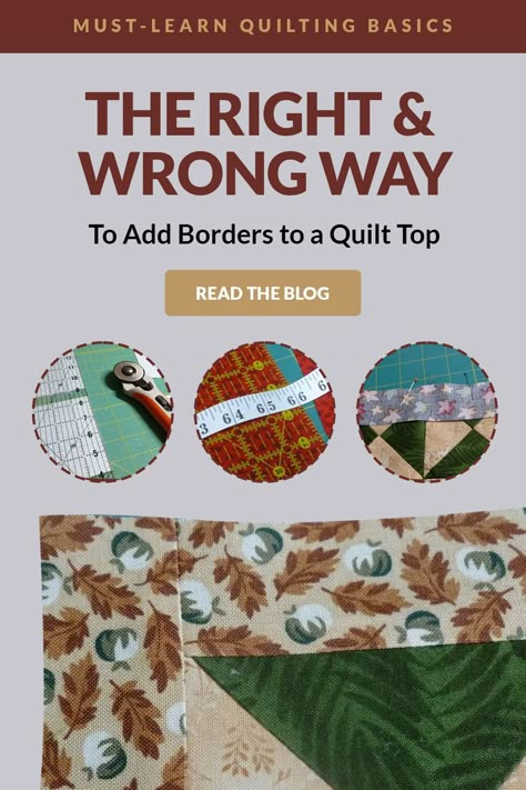 Quilt Border Measurements, Quilt Panels With Borders, Adding Borders To Quilts, How To Sew Borders On A Quilt, How To Measure For Quilt Borders, How To Add Borders To A Quilt, Quilts With Borders Ideas, Quilt Border Sizes, Adding Borders To Quilt Panels