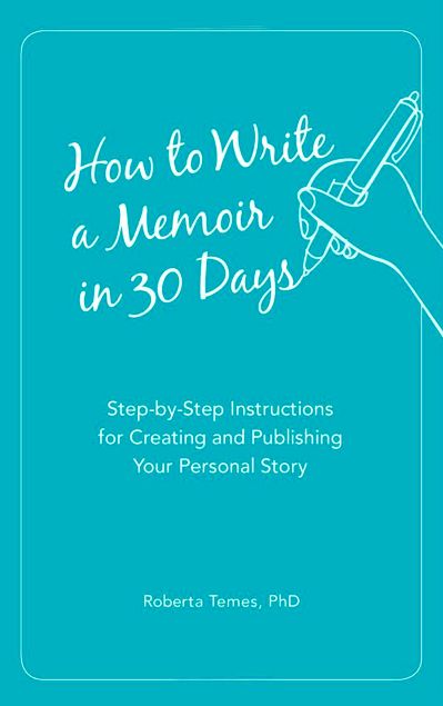 How to Write Your Memoir in 30 Days is a great book to help you write your life's story using daily prompts, questions to ponder, and issues to consider. Memoir Ideas, Writing A Memoir, Memoir Writing, Write A Book, Book Writing Tips, Writing Resources, Writing Life, Writers Block, Writing Advice