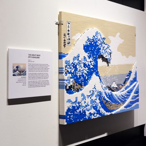 https://flic.kr/p/H9nWvq | IMG_2160 | My favorite re-creation of a 2D image is his re-creation of "The Great Wave off Kanagawa", because he played with depth to add interest to the piece, and allow interplay of shadows from the studio lighting. The Great Wave, Great Wave Off Kanagawa, The Brick, The Masters, Lego Building, Studio Lighting, Great Wave, Lego, Paris