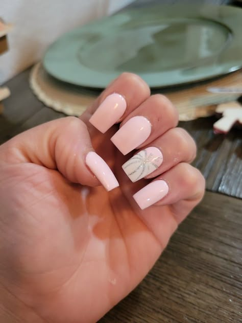 White And Gold Pumpkin Nails, Square Pumpkin Nails, Pink Pumpkin Nails Fall, Cute Pink Fall Nails, Light Pink Fall Nails, Pink Thanksgiving Nails, White Pumpkin Nails, Pink October Nails, Ballet Pink Nails