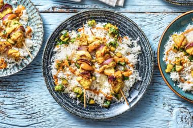 Indonesian Curry with Star Anise Rice - Lavender and Lovage Indonesian Curry, Rice Salad Recipes, Vegan Curry Recipes, Recipe Web, Hello Fresh Recipes, Chicken Satay, Vegan Curry, Chicken Kebabs, Macro Meals