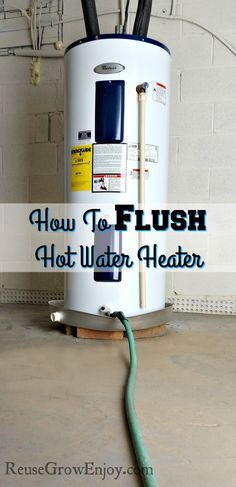 Water Heater Diy, Water Heater Maintenance, Water Heater Repair, Home Maintenance Checklist, Handyman Projects, Hot Water Tank, Diy Plumbing, Plumbing Repair, Home Fix