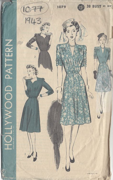 advance 40s pattern 1940s Dress Pattern, Dressmaking Patterns, Vintage Vogue Sewing Patterns, Scale Pattern, Vintage Dress Patterns, Vogue Sewing, Vogue Sewing Patterns, 1940s Dresses, Couture Vintage