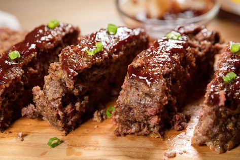 BBQ-Glazed Meatloaf | Sweet Baby Ray’s Sweet Baby Rays Recipes, Paula Deen Meatloaf Recipes, Glazed Meatloaf, Sweet Baby Rays, Meatloaf Glaze, Bbq Meatloaf, Sweet Baby Ray, Delicious Meatloaf, How To Cook Meatloaf