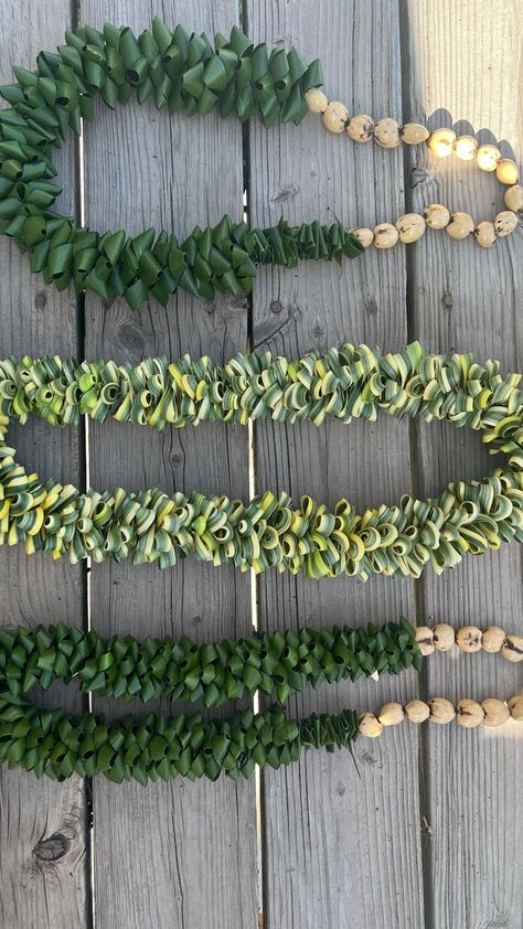 New tutorial up on YouTube! We are in love with this star lei made from Songs of India or Ti Leaf ♥️🌺⁣ The full tutorial video is linked in our bio! ⁣ ⁣ ⁣ ⁣ ⁣ ⁣ ⁣ ⁣ ⁣ ⁣ ⁣ ⁣ #graduationlei #graduationleis #tileaf #tileaflei #hawaiianlei #orchidlei #leimaking #leimaker #ribbonlei #moneylei | Make it Megan | Nitty Bo · 4 my brothers Samoan Lei, Lei Day Hawaii, Hawaiian Graduation Lei, Song Of India Lei, Diy Lei, Diy Haku Lei Flower Crowns, Mermay 2024, Traditional Hawaiian Wedding Leis, Lei Diy