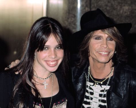 Steven Tyler and Chelsea Tyler Chelsea Tyler, Far From The Tree, Black Bedroom Decor, Steven Tyler, Black Bedroom, Acting Skills, Top Celebrities, Celebrity Kids, Aerosmith