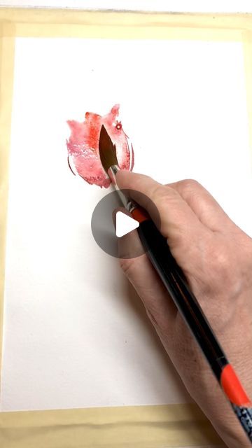 3,513 likes, 146 comments - pamelaharnoisart on April 30, 2021: "Loose Demo Watercolor #tulips In process painting. Be in your element. #observe your daily art inspirations like they are part of your li...". Tulip Watercolor Painting, Tulip Watercolor, Process Painting, Watercolor Videos, Watercolor Tulips, Watercolor Video, Daily Art, Tulips, Watercolor Paintings