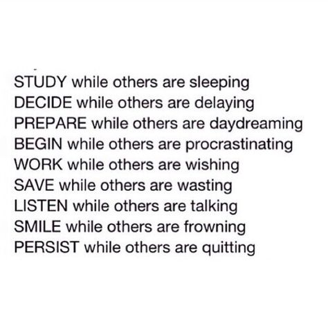 The only way I'll get to med school. Studera Motivation, Vie Motivation, Study Quotes, Study Motivation Quotes, Study Hard, Med School, Study Inspiration, School Motivation, Night Routine