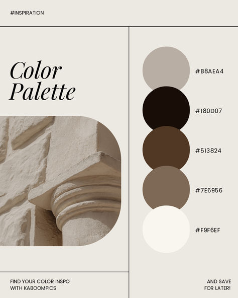 Black Beige Colour Palette, Beige Colour Palette, Picture Color Schemes, Ivory Color Palette, Course Design, Beige Color Palette, Spa Design, Mood Board Design, Color Inspo