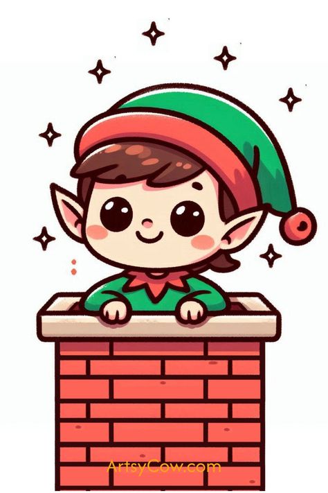 Are you looking for the perfect Elf Design Inspiration? Cute Elf Art Ideas might seem elusive. Our Christmas Elf Characters provide clear, creative paths for your projects. Clicking on our Elf Artwork for Christmas will offer the guidance you need. Save this pin to have access to the best elf-themed art ideas anytime. Christmas Elf Drawing Easy, Christmas Elf Drawing, Elves Drawing, Elf Doodle, Cute Christmas Drawings, Christmas Decorations Drawings, Elf Drawing, Decorating A Tree, Elf Cartoon