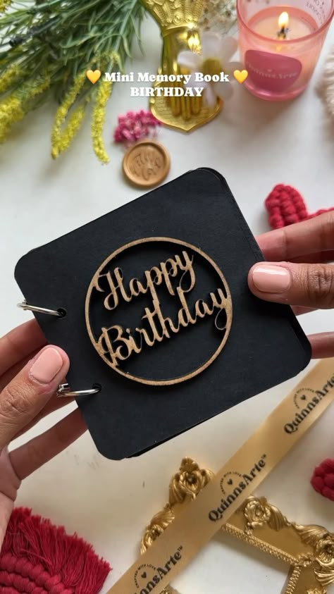 Diy Cards For Boyfriend, Happy Birthday Cards Diy, Creative Birthday Cards, Bff Gifts Diy, Personalised Gifts Diy, Birthday Gifts For Friends, Book Crafts Diy, Birthday Gifts For Boyfriend Diy, Diy Birthday Gifts For Friends