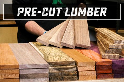 dimensional lumber, pre-cut lumber, hobbyist lumber Hardwood Lumber, Table Saws, Tool Table, Drill Presses, Woodworking Supplies, Wood Furniture Diy, Zebra Wood, Online Ordering, Woodworking Wood