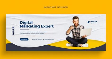 Digital marketing corporate social media... | Premium Psd #Freepik #psd #banner Program Banner Design, Digital Marketing Banner Design, Digital Marketing Banner, Marketing Banner, Social Media Images Design, Corporate Social Media, Banner Sample, Free Social Media Templates, Social Media Marketing Facebook