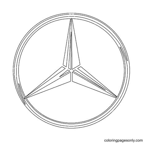 Mercedes Tattoo Ideas, Mercedes Benz Tattoo, Mercedes Tattoo, Mercedes Logo Drawing, Mercedes Benz Drawing, Mercedes Benz Logo Art, Gwagon Mercedes Sketch, Mercedes Symbol, Holden Logo