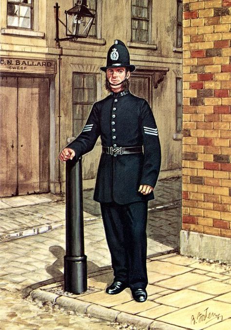 Sergeant Metropolitan Police 1865 Police Cartoon, Woolwich Arsenal, Police Outfit, British Police, London Police, Metropolitan Police, Job 1, London History, Fallen London