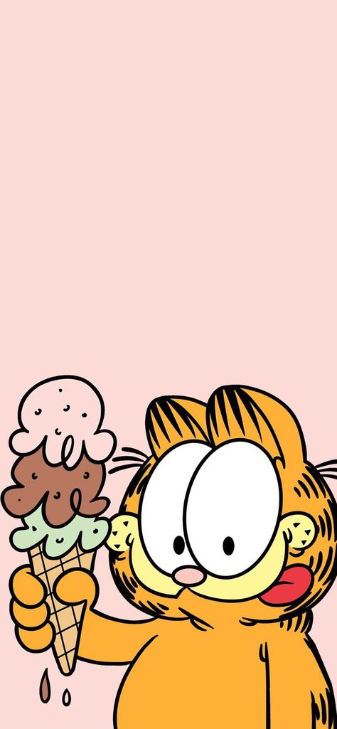 Garfield Wallpaper Iphone, Garfield Aesthetic, Cute Garfield, Garfield Wallpaper, Garfield Pictures, Garfield The Cat, Garfield Cartoon, Garfield Cat, Garfield Comics