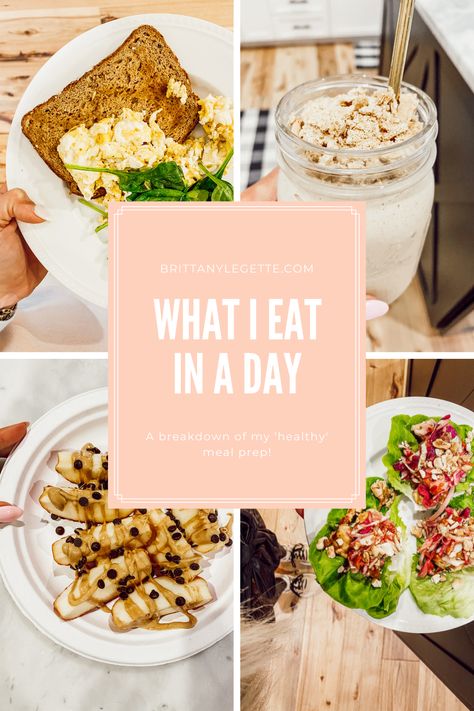 Although I’m no expert, I often get asked what I eat in a day. In general, Loren and I like to stick to a pretty clean diet filled with whole foods. I follow a simplified macro plan that uses color-coded containers to help with portion control. Check out the full details! What I Eat In A Day Healthy, Clean Diet, Eat In A Day, Healthy People, Myself Essay, People Eating, Whole Foods, Healthy Meal Prep, Whole Food Recipes