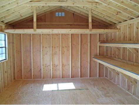 Building A Storage Shed, Storage Shed Organization, Diy Storage Shed, Pallet Shed, Wood Shed Plans, Build Your Own Shed, Cheap Sheds, Wood Storage Sheds, Large Sheds