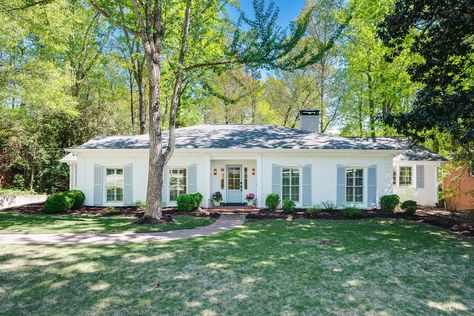 2787 Margaret Mitchell Dr NW, Atlanta, GA 30327 | realtor.com® L Shaped Ranch, Flooring For Stairs, Margaret Mitchell, Light Hardwood Floors, Attic Stairs, Spa Inspiration, Room Additions, Ranch Style Home, Shared Bedrooms