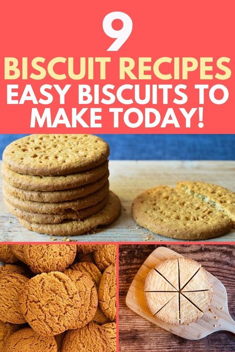 Ready to bake the best biscuits of your life? Look no further! Our curated selection of 9 easy biscuit recipes covers all the bases, from classic Southern biscuits to irresistible chocolate chip delights. Whether you're a novice baker or a seasoned pro, these recipes are sure to please. Get your mixing bowls ready and let's get baking. Home Made Biscuits Easy, Home Biscuits, Easy Biscuit Recipes, British Biscuit Recipes, Shortbread Recipe Easy, Easy Biscuits, Best Biscuits, Easy Homemade Biscuits, Soup Maker Recipes