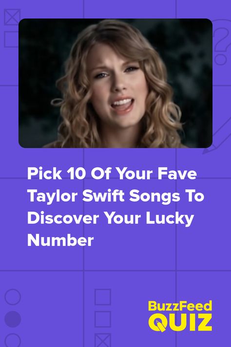 Pick 10 Of Your Fave Taylor Swift Songs To Discover Your Lucky Number Taylor Swift Quiz, Quiz Buzzfeed, Fun Personality Quizzes, Numbers To Call, Taylor Swift Song, Swift Outfits, Buzz Feed, Old Cd, Fun Personality