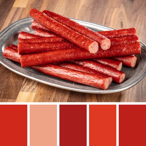 Meat Sticks, Turkey Spices, Meat Stick, Food Inspired, Turkey Meat, Color Pallete, Pallet Ideas, Color Pallets, Color Palettes