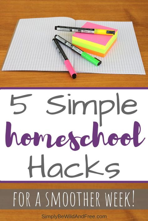 Looking for simple homeschool hacks that will help your day go smoother from the start? These 5 easy tips can easily be incorporated into anyone's homeschool day. Homeschool preschool, middle school, and highschool with ease! Find creative uses for binder clips, 2 way radios, and bins. Get tips on how to library-school the right way, and find the tools to help you do it! All the very best tips from a homeschool mom of three. #homeschool #mom #hacks #tips #homeschooling Homeschool Room Organization, Classroom Homeschool, Homeschool Advice, Homeschool Hacks, Homeschool Routine, Homeschool Tips, How To Start Homeschooling, Homeschool Kids, Kid Hacks